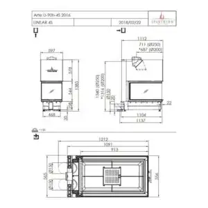 Каминная топка Spartherm Arte U-90h