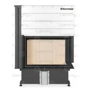 Каминная топка Romotop IMPRESSION R(L) 2G L 83.60.34.21 угловая каминная топка с гильотиной