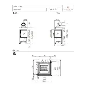 Каминная топка Spartherm Mini 2L/R