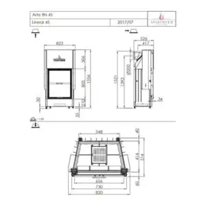 Каминная топка Spartherm Arte Bh