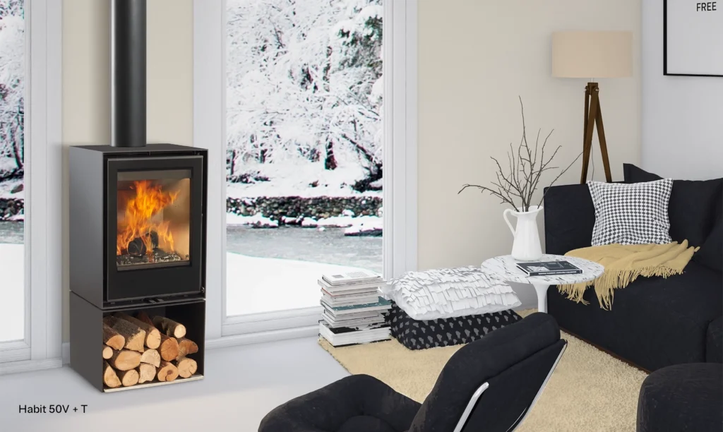 Печь камин Rocal HABIT 50V T