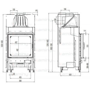 Каминная топка Austroflamm 55x51 K 2.0 производитель Austroflamm