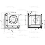 Каминная топка Austroflamm 55x55x57 K 3.0 производитель Austroflamm