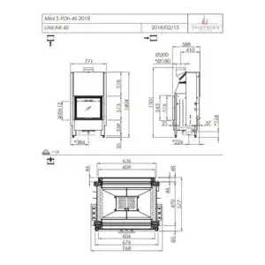Каминная топка Spartherm Mini S-FDh