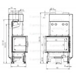 Каминная топка Austroflamm 63x40x42 K 2.0 Left производитель Austroflamm