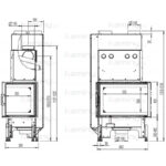 Каминная топка Austroflamm 63x40x42 K 2.0 Right производитель Austroflamm