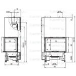 Каминная топка Austroflamm 63x40x42 S 2.0 Right производитель Austroflamm