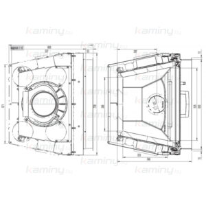 Каминная топка Austroflamm 65x57 S 2.0 производитель Austroflamm