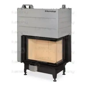 Каминная топка Romotop HEAT R/L 3g L 65.51.40.21 угловая с раздельным стеклом