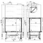 Каминная топка Austroflamm 69x49x57 S 2.0 Left производитель Austroflamm