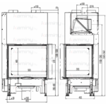 Каминная топка Austroflamm 69x49x57 S 2.0 Right производитель Austroflamm