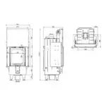 Каминная топка DEFRO HOME INTRA XSM G
