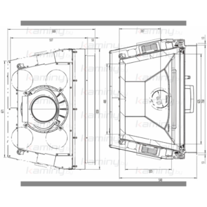 Каминная топка Austroflamm 75x39 S 2.0 производитель Austroflamm