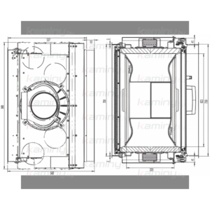 Каминная топка Austroflamm 75x39 S II 2.0 производитель Austroflamm