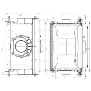 Каминная топка Austroflamm 75x51 SII 2.0 производитель Austroflamm