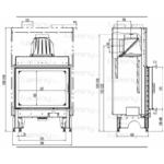 Каминная топка Austroflamm 75×57 K 2.0 производитель Austroflamm