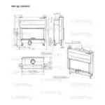 Каминная топка Romotop HEAT 3g L 110.50.01 с подъемными дверцами