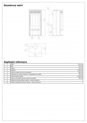 Печь камин Baltik 6