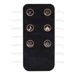 Электроочаг Fobos Lux Black RC