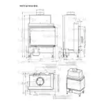 Каминная топка Romotop HEAT R/L 2g 65.51.40.01 угловая с цельным стеклом