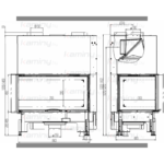 Каминная топка Austroflamm 89x49x45 S 2.0 Left производитель Austroflamm