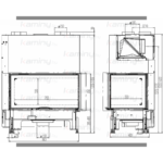 Каминная топка Austroflamm 89x49x45 S 2.0 Right производитель Austroflamm