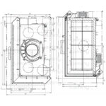 Каминная топка Austroflamm 89x49x45 S 2.0 Right производитель Austroflamm