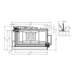 Каминная топка Spartherm Premium V-2L/R-80h