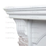 Электрокамин RealFlame Stone Coner AO c Evrika 25,5 LED, звуковая имитация горения