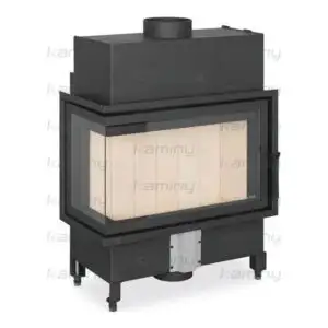 Каминная топка Romotop Basic 2g 70.44.33.23 с угловым стеклом
