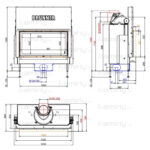 Топка-камин Brunner BKH  5.0 flat 50-98 ST производитель Brunner