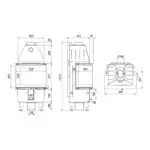 Каминная топка DEFRO HOME INTRA XSM C