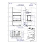 Каминная топка Romotop CARA C 02 с подъёмной дверцей