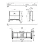 Каминная топка Spartherm Varia B-120h