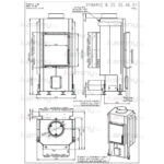 Топка Romotop DYNAMIC B2G 35.46.01 — двойное стекло, задняя загрузка
