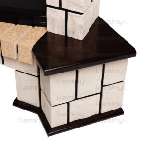 Электрокамин RealFlame Stone Coner 25/25,5 AO с очагом Sparta 25,5