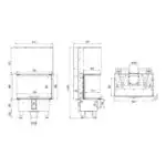Каминная топка DEFRO HOME INTRA SM C G