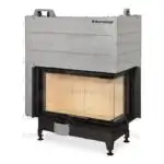 Каминная топка Romotop HEAT R(L) 3G L 81.51.40.21 угловая с раздельным стеклом