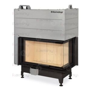 Каминная топка Romotop HEAT R(L) 3G L 81.51.40.21 угловая с раздельным стеклом
