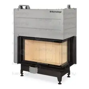 Каминная топка Romotop HEAT R(L) 3G L 81.51.40.21 угловая с раздельным стеклом