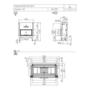 Каминная топка Spartherm Varia AS-FDh