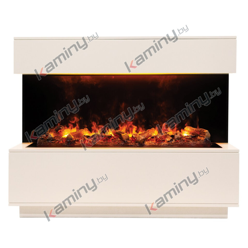 Электрокамин RealFlame Modern CST1000 WT-P614 с очагом 3D Cassette 1000