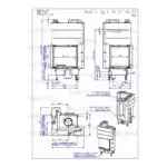 Каминная топка Romotop HEAT R/L 3g L 50.51.40.21 угловая с подъемными дверцами