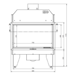 Каминная топка KFD ECO iLINE 5183