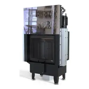 Каминная топка Defro Home Navi SM G с водяным контуром и подъемом стекла вверх
