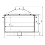 Каминная топка KFD ECO Max 7 3F standard D