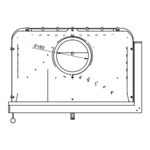 Каминная топка KFD ECO MAX 7 L/R D standart с шибером