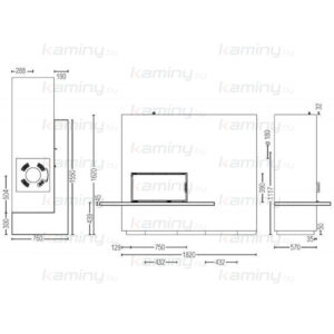 Каминная топка Austroflamm Miu Xtra производитель Austroflamm