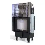 Каминная топка Defro Home Navi SM G с водяным контуром и подъемом стекла вверх