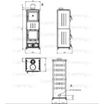Печь камин La Nordica Nova Forno Steel производитель La Nordica